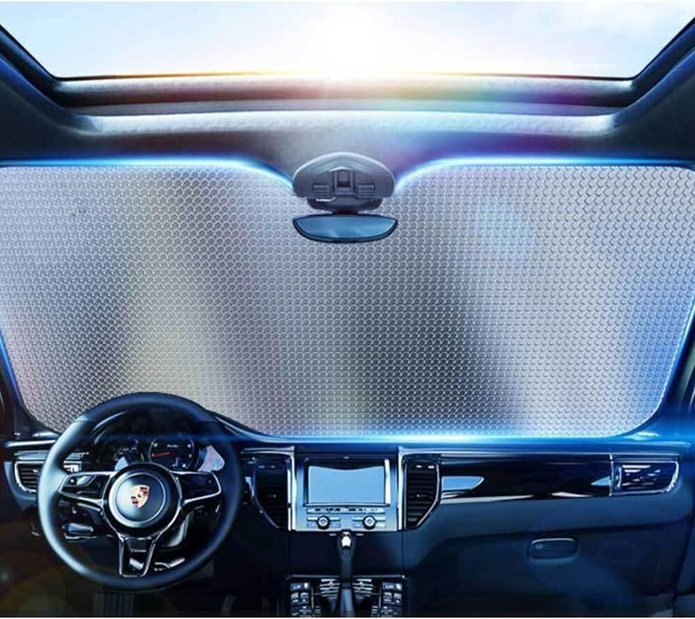 Araç Ön Cam Güneşlik UV ve Isı Koruma Katlanabilir Toyota Corolla Skoda Superb Dacia Duster Ford Focus 2 Araç Ön Cam Güneşlik UV ve Isı Koruma Katlanabilir Toyota Corolla Skoda Superb Dacia Duster Ford Focus - Görsel 2