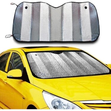 Araç Ön Cam Güneşlik UV ve Isı Koruma Katlanabilir Toyota Corolla Skoda Superb Dacia Duster Ford Focus 1 Araç Ön Cam Güneşlik UV ve Isı Koruma Katlanabilir Toyota Corolla Skoda Superb Dacia Duster Ford Focus