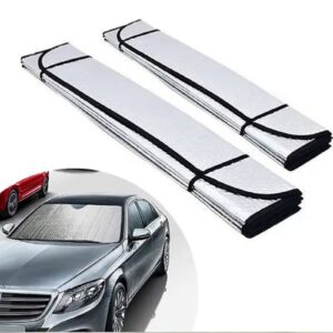 Oto Ön Cam Güneşlik Katlanabilir UV Koruyucu Renault Megane Hyundai i20 Opel Astra Toyota Corolla