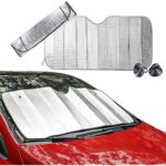 Araç Ön Cam Katlanabilir Güneşlik Isı Yansıma Önleyici Dacia Duster Honda Civic Ford Focus Skoda Superb