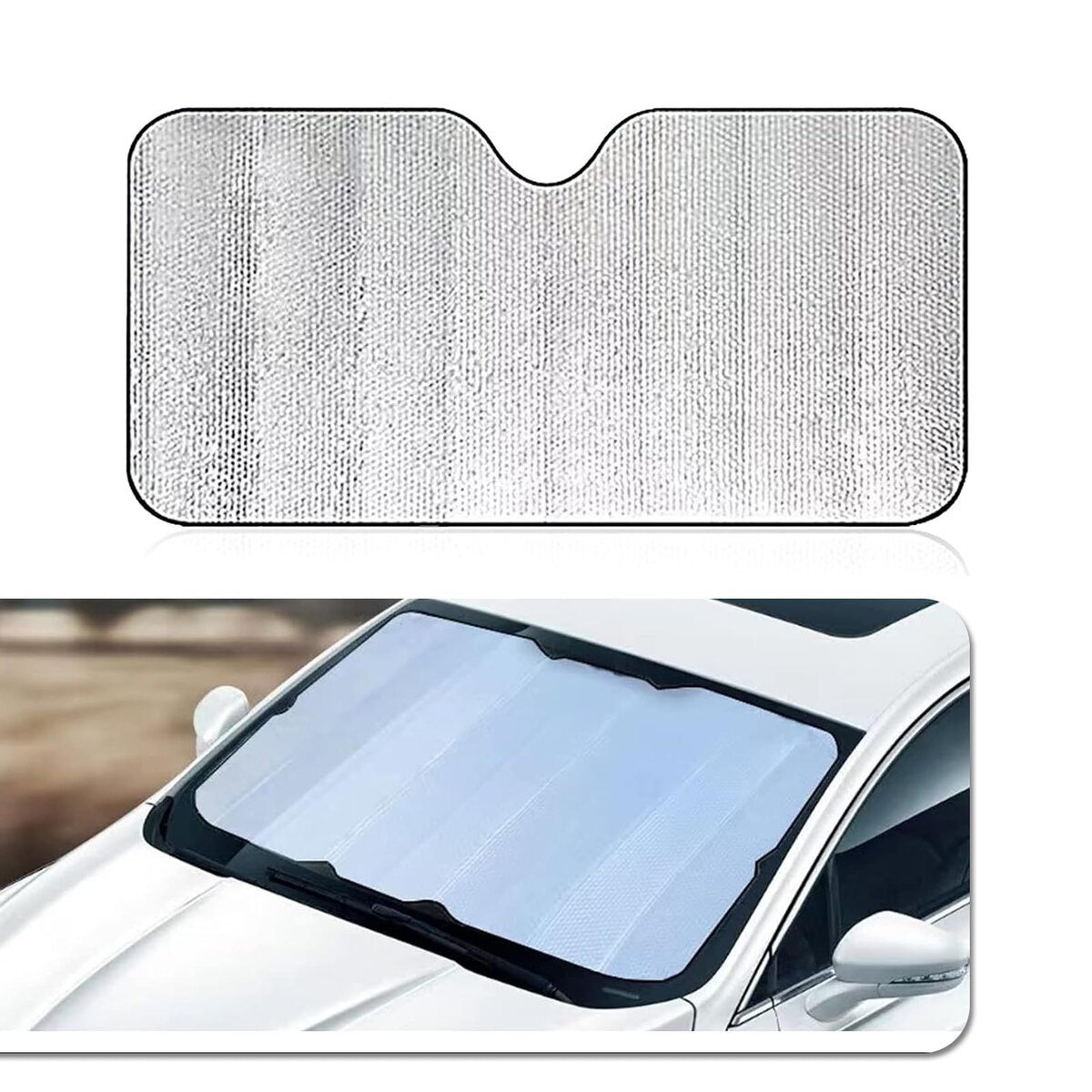 Katlanabilir Araç Ön Cam Güneşlik Isı ve Işık Önleyici Honda Civic Peugeot 3008 Volkswagen Passat Nissan Qashqai 1 Katlanabilir Araç Ön Cam Güneşlik Isı ve Işık Önleyici Honda Civic Peugeot 3008 Volkswagen Passat Nissan Qashqai