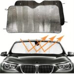 Katlanabilir Ön Cam Güneşlik Isı Önleyici Araç Perdesi Volkswagen Passat Peugeot 3008 Skoda Superb Nissan Qashqai