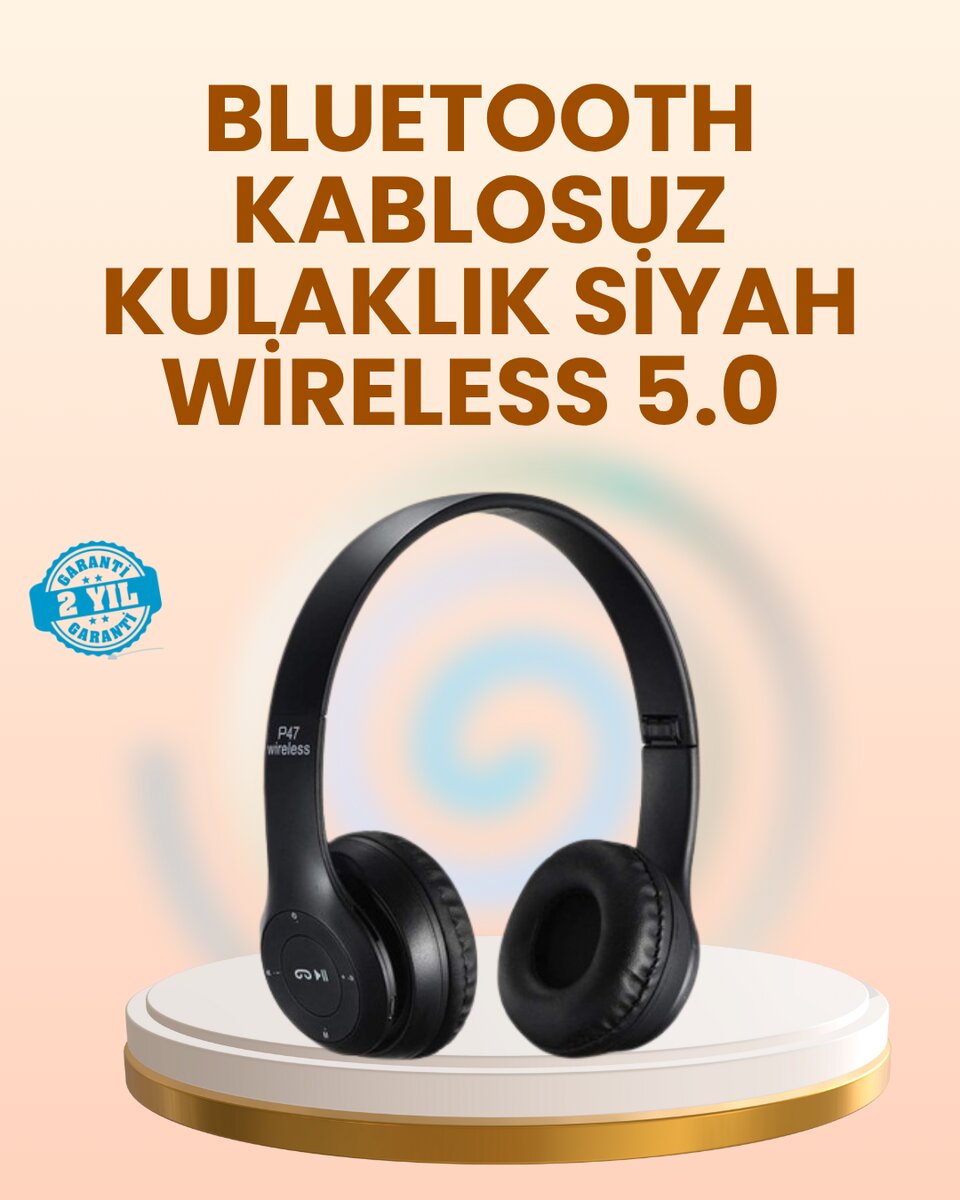 Ayarlanabilir Baş Bandı ve Yumuşak Kulak Yastıklı Bluetooth Kulaklık 1 Ayarlanabilir Baş Bandı ve Yumuşak Kulak Yastıklı Bluetooth Kulaklık