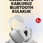 Katlanabilir Kablosuz Kulaklık | Yüksek Ses Kalitesi, 10 Metre Bağlantı Menzili