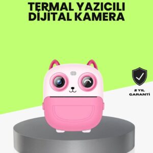 Haydiburaya 46 Termal Baskı Özellikli Çocuk Kamerası 1080P Video Destekli
