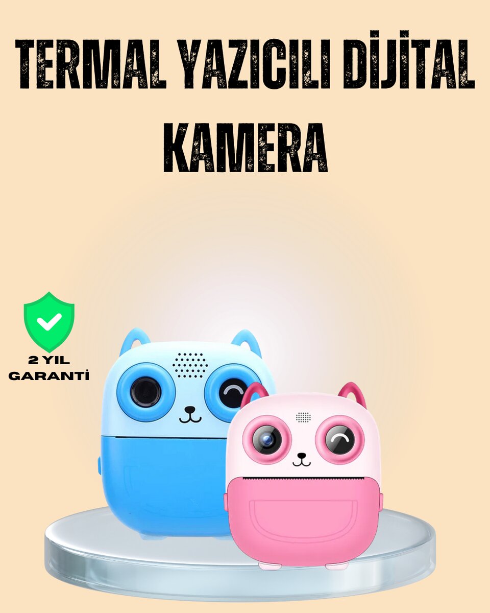 Çocuklar İçin Eğlenceli Dijital Kamera 1300mAh Şarjlı 1 Çocuklar İçin Eğlenceli Dijital Kamera 1300mAh Şarjlı