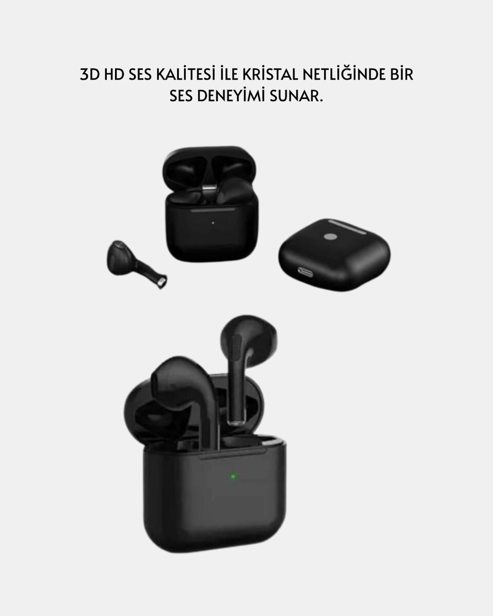TWS Pro 5 – Hem Müzik Dinleme Hem Çağrı İçin İdeal Kulaklık 2 TWS Pro 5 – Hem Müzik Dinleme Hem Çağrı İçin İdeal Kulaklık - Görsel 2