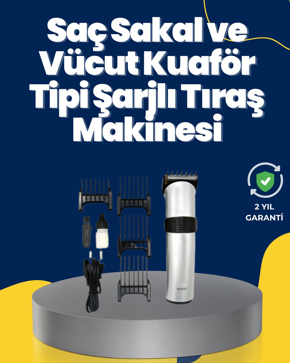 5 Farklı Kesim Tarağıyla Gelen Çok Amaçlı Tıraş Cihazı 1 5 Farklı Kesim Tarağıyla Gelen Çok Amaçlı Tıraş Cihazı