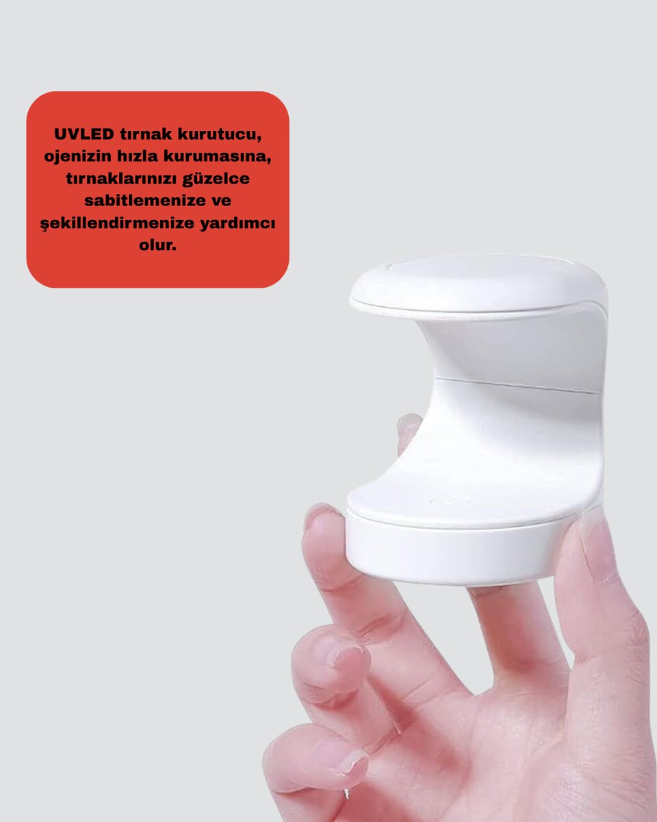 USB Bağlantılı Tırnak Kurutucu – Bilgisayar ve Powerbank ile Uyumlu 3 USB Bağlantılı Tırnak Kurutucu – Bilgisayar ve Powerbank ile Uyumlu - Görsel 3