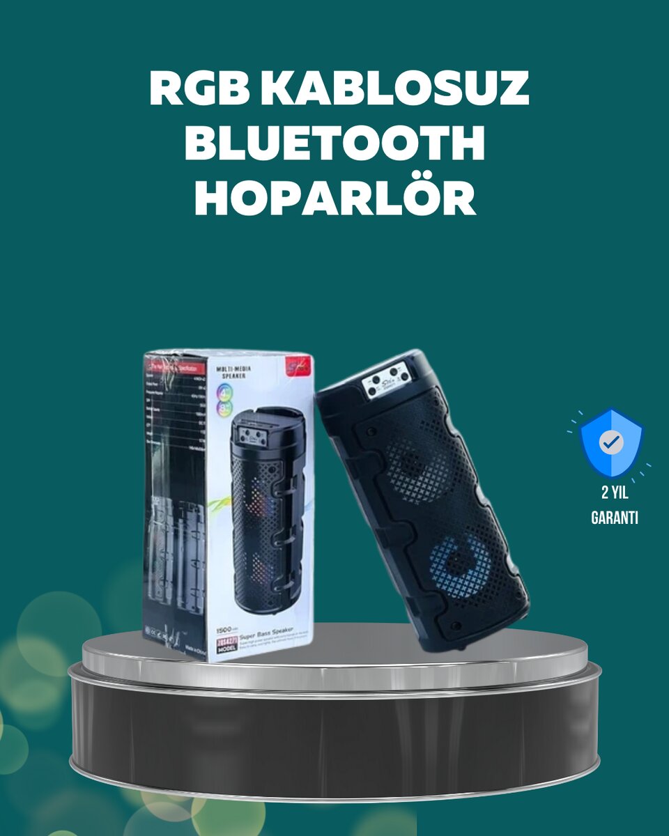 Uzun Pil Ömrü Sunan Kablosuz Bluetooth Hoparlör 1 Uzun Pil Ömrü Sunan Kablosuz Bluetooth Hoparlör