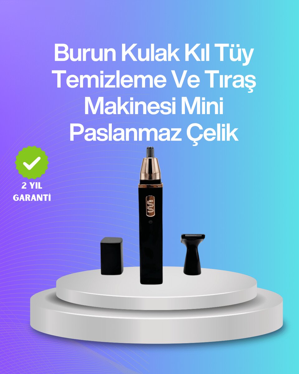 Sessiz çalışan tüy düzeltici burun ve kulak makinesi 1 Sessiz çalışan tüy düzeltici burun ve kulak makinesi