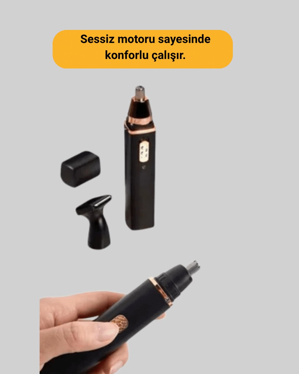 USB şarjlı, yıkanabilir başlıklı kişisel bakım cihazı-Tıraş Makinesi 2 USB şarjlı, yıkanabilir başlıklı kişisel bakım cihazı-Tıraş Makinesi - Görsel 2