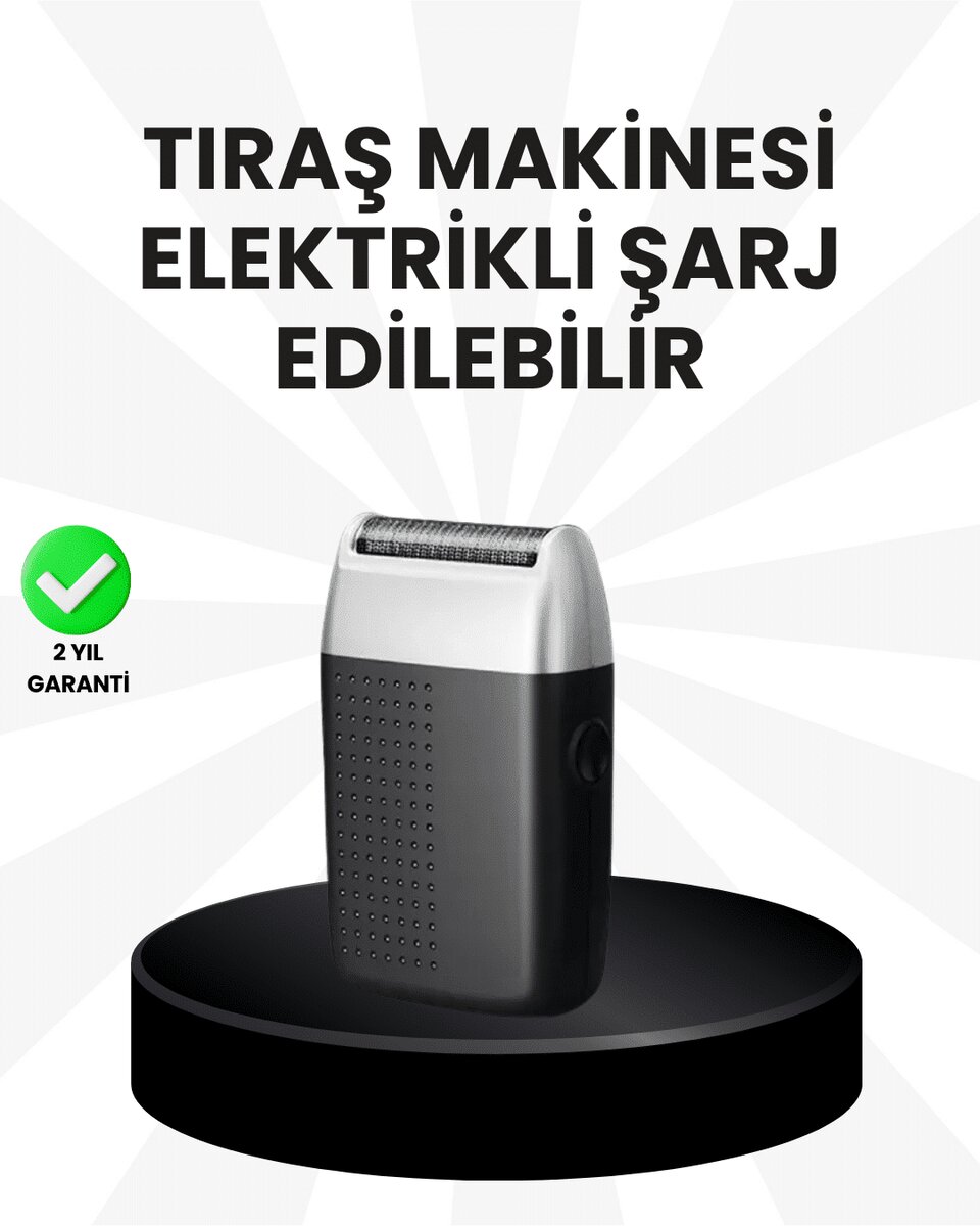 Evde Kuaför Konforu: USB Şarjlı Saç ve Sakal Kesme Makinesi 1 Evde Kuaför Konforu: USB Şarjlı Saç ve Sakal Kesme Makinesi