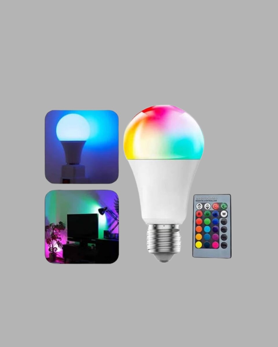 RGB Uzaktan Kumandalı LED Ampul 16 Renk Dekoratif Aydınlatma 3 RGB Uzaktan Kumandalı LED Ampul 16 Renk Dekoratif Aydınlatma - Görsel 3