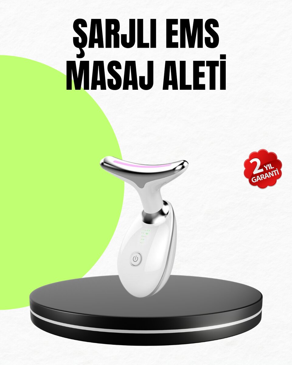 Kırışıklık Önleyici Güzellik Cihazı | Mikro Akım Masaj ve Isı Terapisi 1 Kırışıklık Önleyici Güzellik Cihazı | Mikro Akım Masaj ve Isı Terapisi
