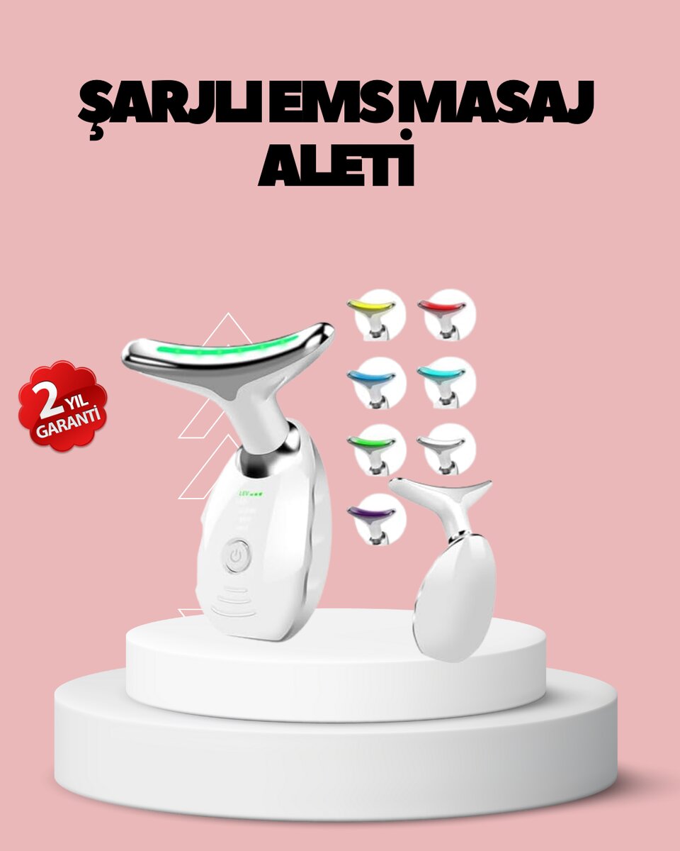 Profesyonel Sonuç Veren Ev Tipi Cilt Sıkılaştırma ve Gençleştirme Aleti 1 Profesyonel Sonuç Veren Ev Tipi Cilt Sıkılaştırma ve Gençleştirme Aleti