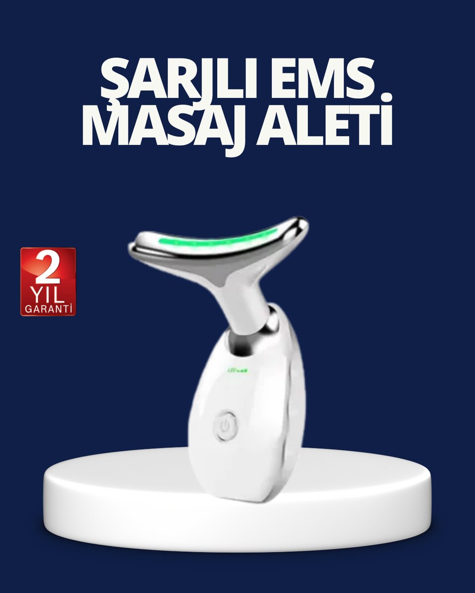 Yüz ve Boyun Sıkılaştırıcı Cilt Bakım Cihazı | EMS Mikro Akım & Kırışıklık Giderici 1 Yüz ve Boyun Sıkılaştırıcı Cilt Bakım Cihazı | EMS Mikro Akım & Kırışıklık Giderici