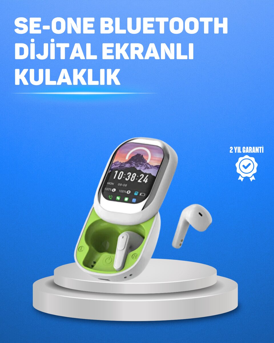 Şık Tasarımlı Siyah Beyaz Kablosuz Kulaklık Çoklu Dil Destekli 1 Şık Tasarımlı Siyah Beyaz Kablosuz Kulaklık Çoklu Dil Destekli