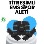 Evde Spor İçin Orijinal EMS Kas Çalıştırma Aleti 2025 Titreşimli Seri