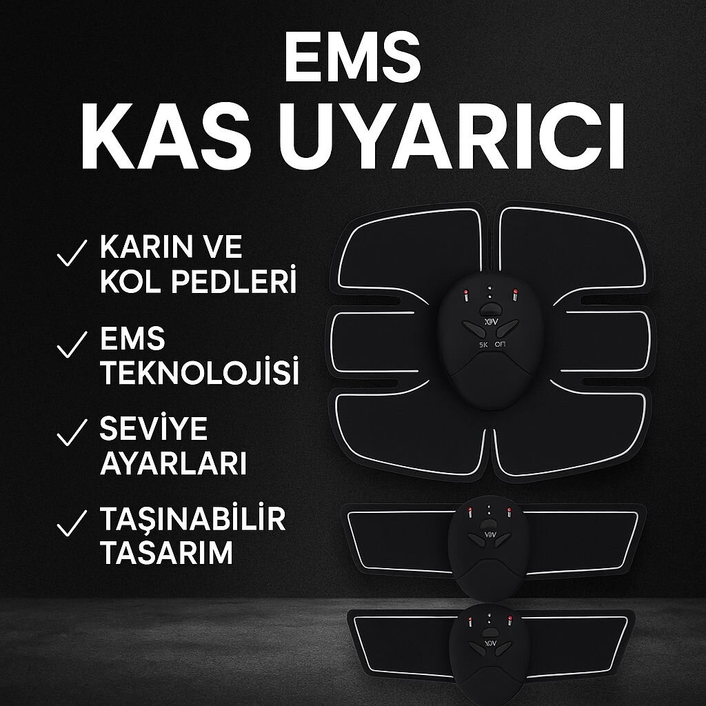 Orijinal 2025 EMS Titreşimli Kas Çalıştırma Cihazı Evde Spor İçin A Kalite 2 Orijinal 2025 EMS Titreşimli Kas Çalıştırma Cihazı Evde Spor İçin A Kalite - Görsel 2