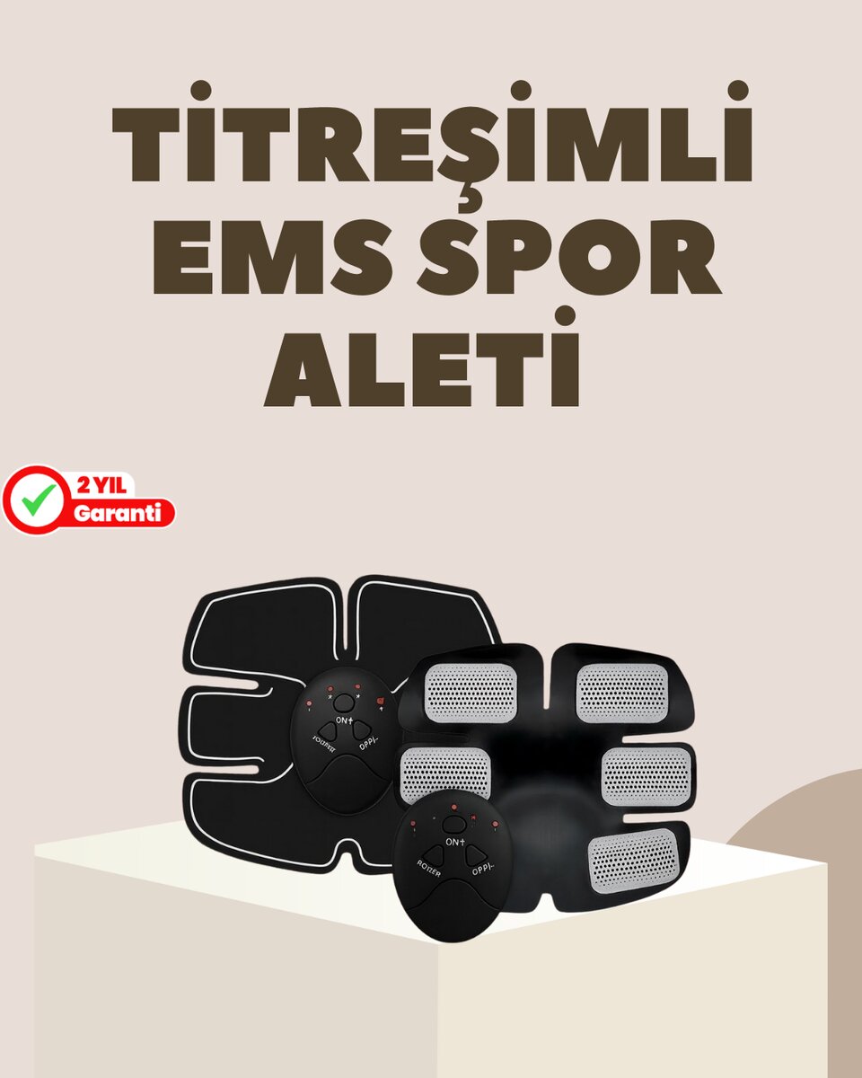 EMS Kas Yapma ve Yağ Yakma Cihazı Titreşimli 2025 Orijinal Spor Aleti 1 EMS Kas Yapma ve Yağ Yakma Cihazı Titreşimli 2025 Orijinal Spor Aleti