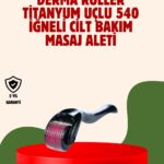 Dermaroller 1 mm Akne İzleri ve Çatlak Giderici Cilt Bakım Aleti