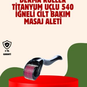 Haydiburaya 94 Dermaroller 1 mm Akne İzleri ve Çatlak Giderici Cilt Bakım Aleti