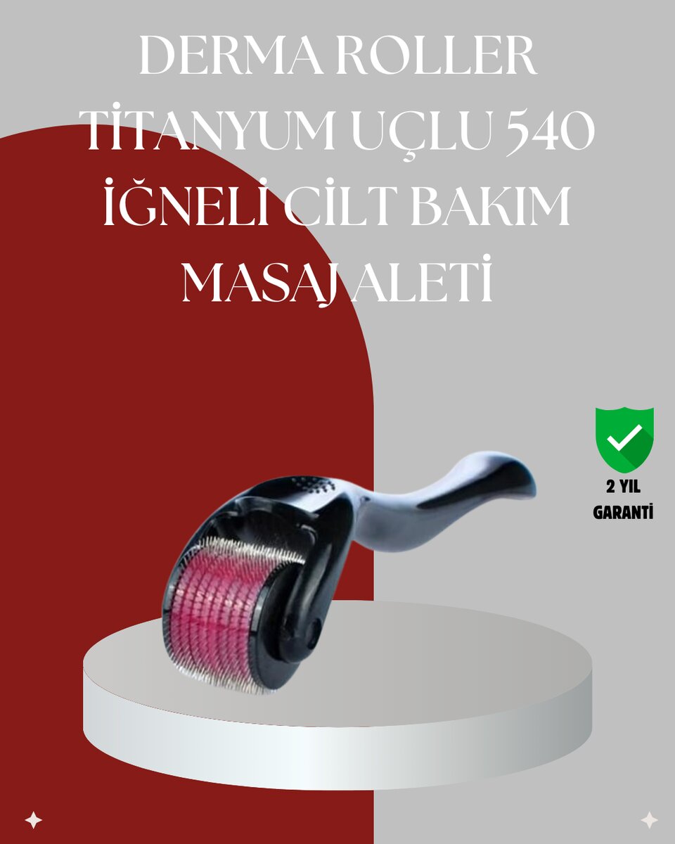Dermaroller 1 mm Yara ve Yanık İzleri İçin Etkili Çözüm 1 Dermaroller 1 mm Yara ve Yanık İzleri İçin Etkili Çözüm