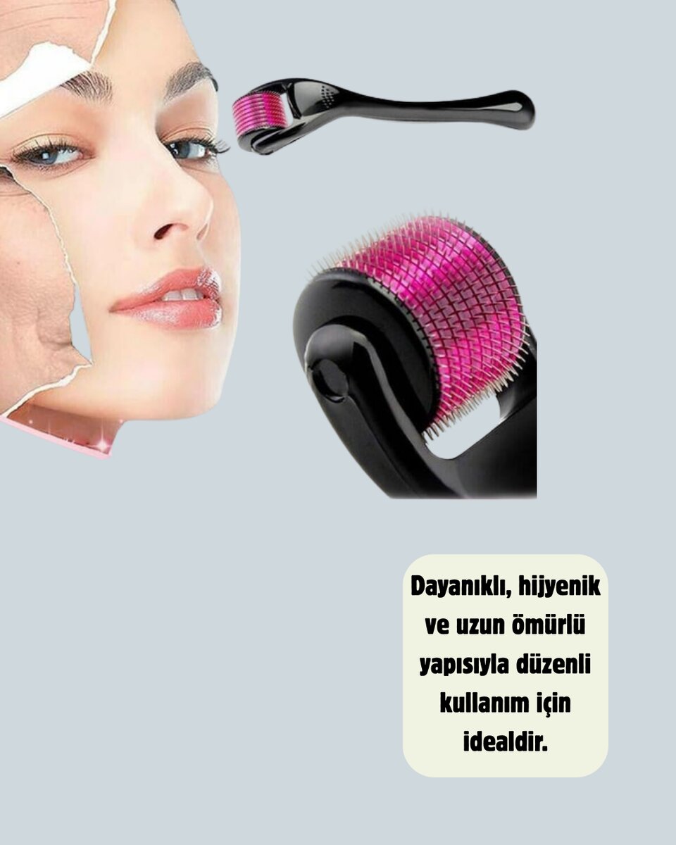 Dermaroller 1 mm Yara ve Yanık İzleri İçin Etkili Çözüm 3 Dermaroller 1 mm Yara ve Yanık İzleri İçin Etkili Çözüm - Görsel 3