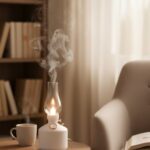 Retro LED Işıklı 1200 mAh Şarjlı Aroma Difüzörü 280 ml Su Kapasiteli