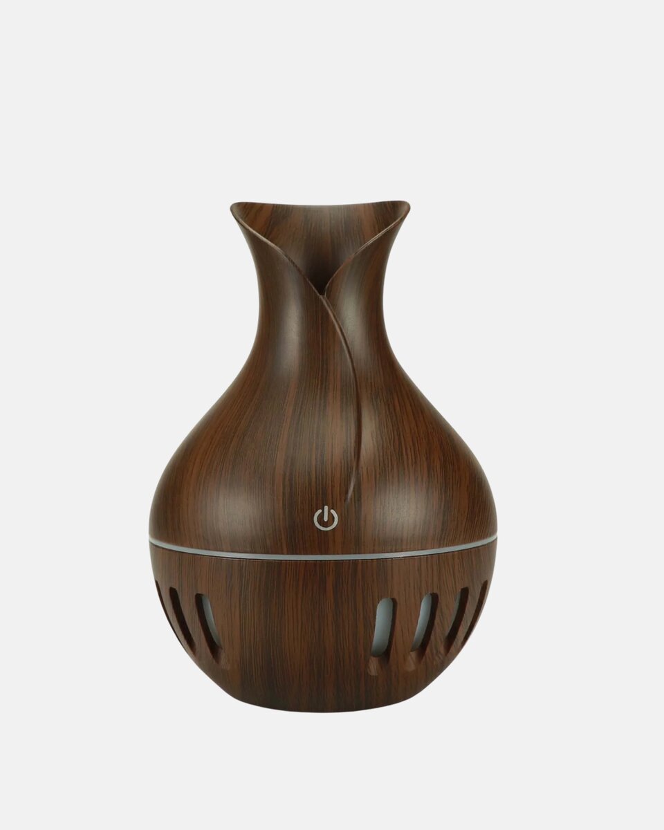 Ahşap Desenli 130 ml Aromaterapi Difüzör Sessiz ve USB Bağlantılı 2 Ahşap Desenli 130 ml Aromaterapi Difüzör Sessiz ve USB Bağlantılı - Görsel 2