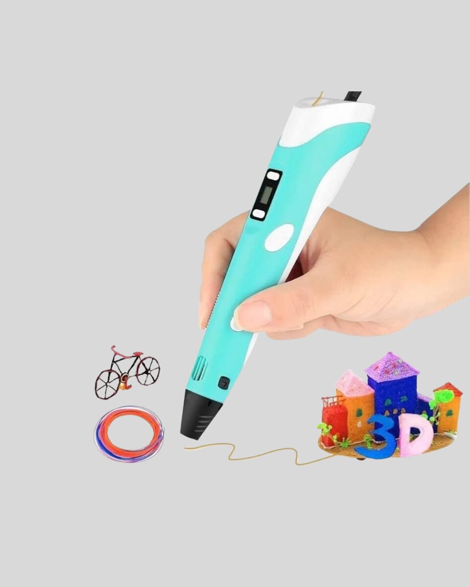 3D Kalem Ergonomik ve 1.75 mm Filament Destekli FDM Yazıcı Kalemi 2 3D Kalem Ergonomik ve 1.75 mm Filament Destekli FDM Yazıcı Kalemi - Görsel 2