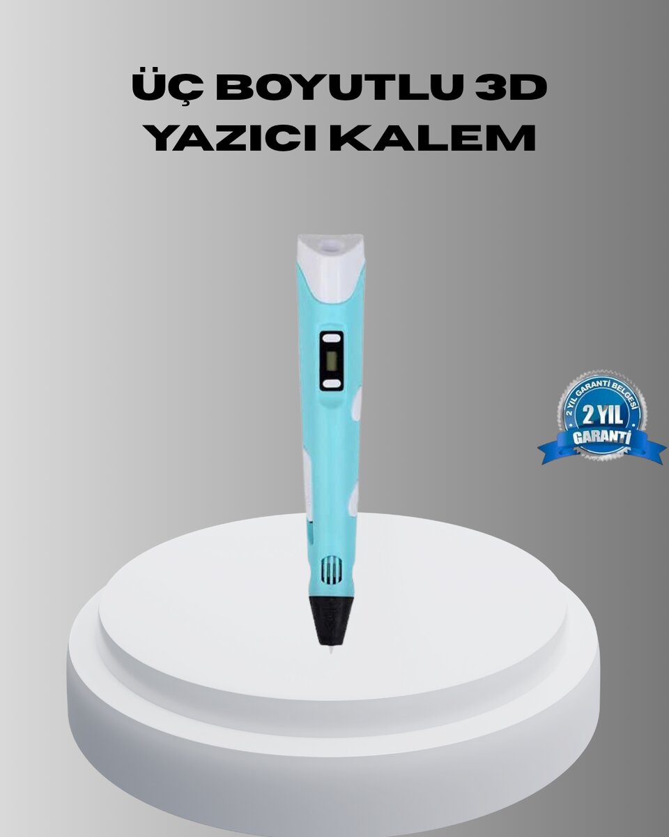 3D Yazıcı Kalem Taşınabilir FDM Teknolojili ve Çok Amaçlı Kullanımlı 1 3D Yazıcı Kalem Taşınabilir FDM Teknolojili ve Çok Amaçlı Kullanımlı
