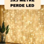 Dekoratif 3x3 LED Perde Işık Şelale Tasarım Enerji Tasarruflu