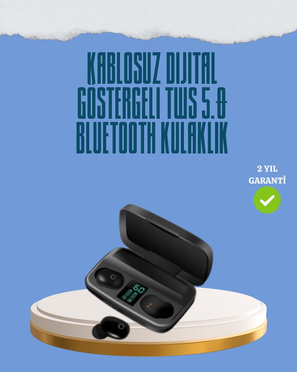 10 Metre Çekim Mesafeli Hafif Tasarımlı Bluetooth Kulaklık ve Şarj Kutusu Seti 1 10 Metre Çekim Mesafeli Hafif Tasarımlı Bluetooth Kulaklık ve Şarj Kutusu Seti