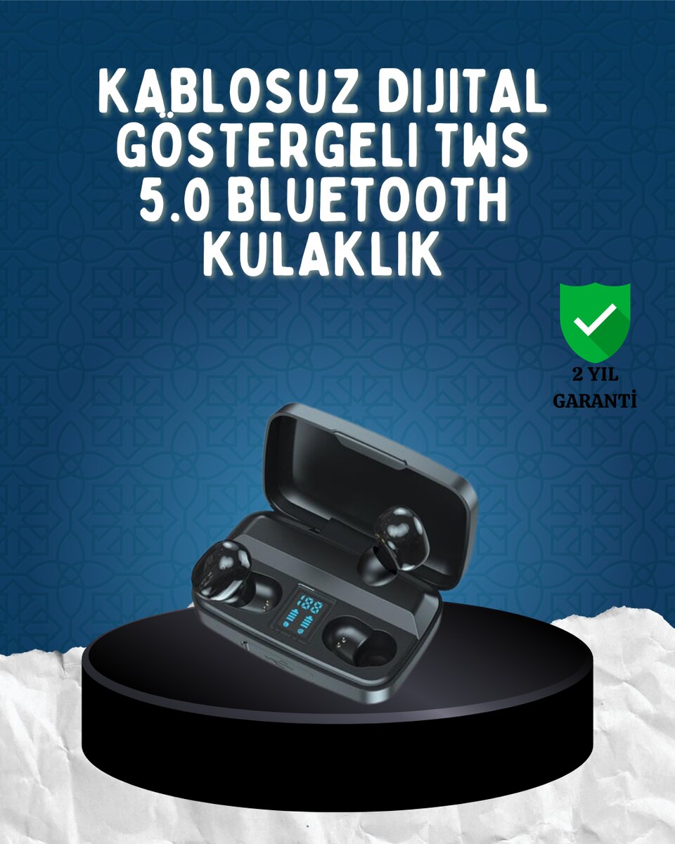 Bluetooth V5.0 Teknolojili Parmak Dokunmatik Kontrol Kulaklık Seti 1 Bluetooth V5.0 Teknolojili Parmak Dokunmatik Kontrol Kulaklık Seti