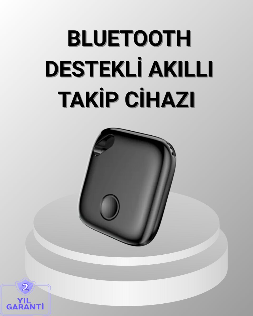 Akıllı Takip Aleti iOS Android Uyumlu ve Bluetooth Bağlantılı 1 Akıllı Takip Aleti iOS Android Uyumlu ve Bluetooth Bağlantılı
