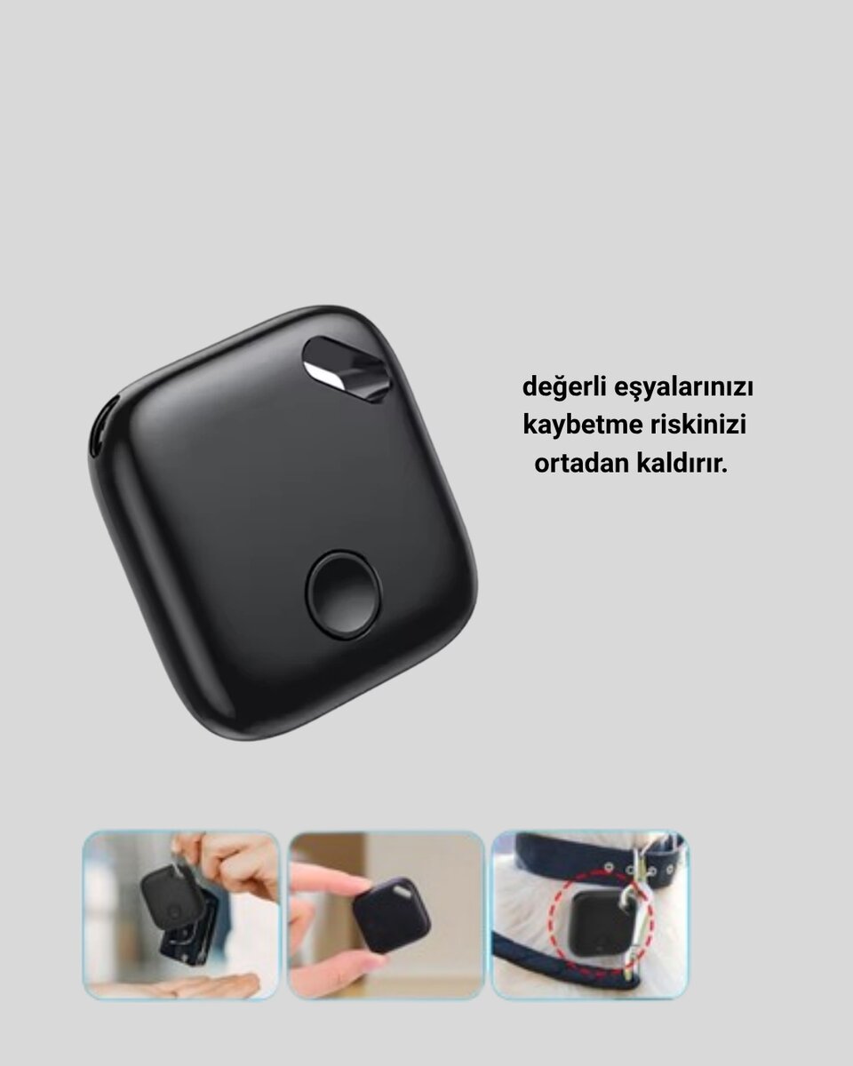 Bluetooth Akıllı Takip Cihazı Kompakt Tasarımlı ve Uzun Pil Ömürlü 2 Bluetooth Akıllı Takip Cihazı Kompakt Tasarımlı ve Uzun Pil Ömürlü - Görsel 2