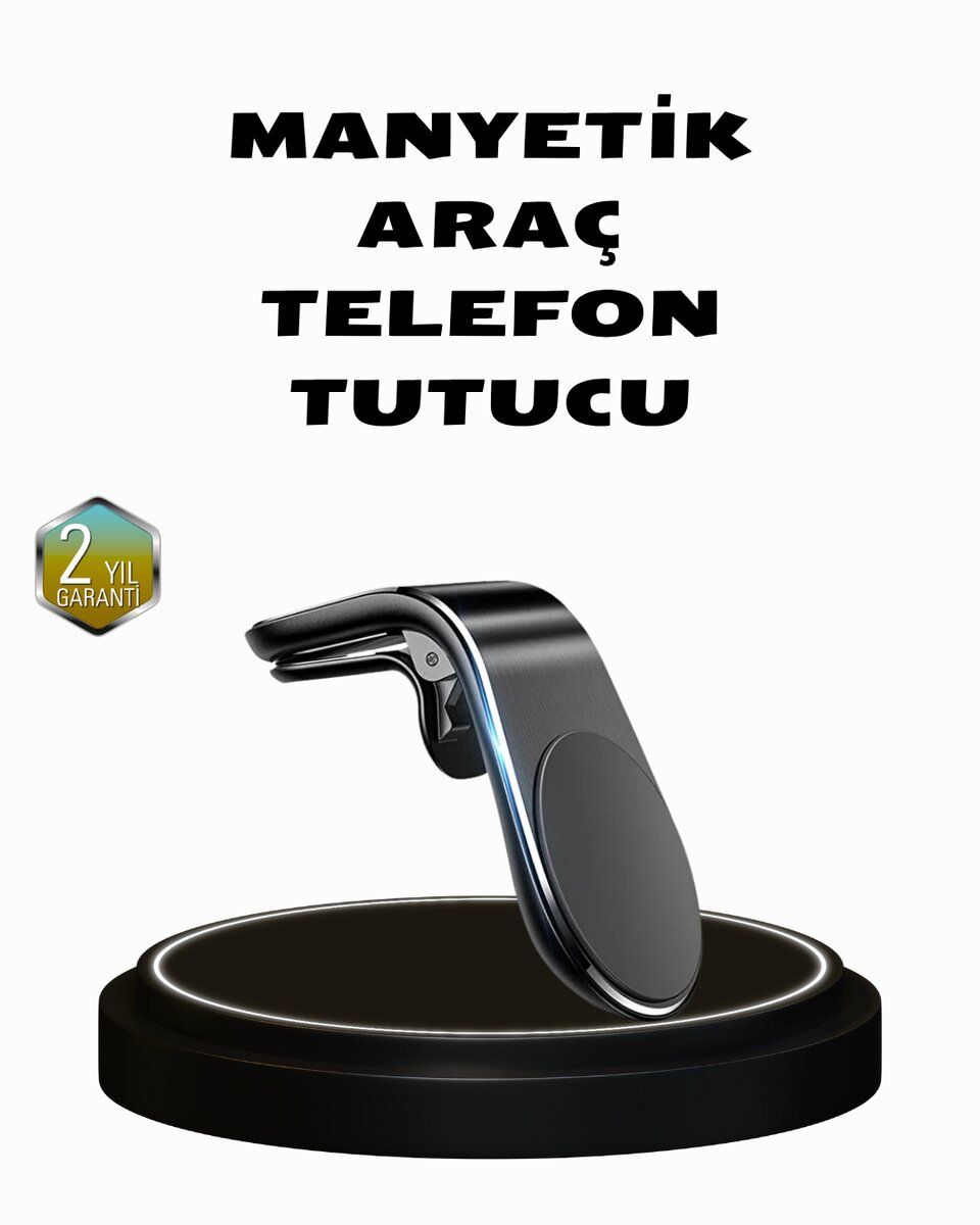 360° Dönebilen Manyetik Araç Telefon Tutucu Sarsıntısız ve Şık Tasarımlı 1 360° Dönebilen Manyetik Araç Telefon Tutucu Sarsıntısız ve Şık Tasarımlı