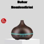 550 ml Büyük Su Hazneli Ultrasonik Nemlendirici ve Aromaterapi Difüzörü