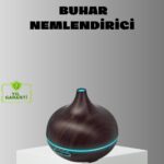 Aromaterapi Difüzörü 550 ml Ultrasonik Nemlendirici Otomatik Kapanma Özellikli