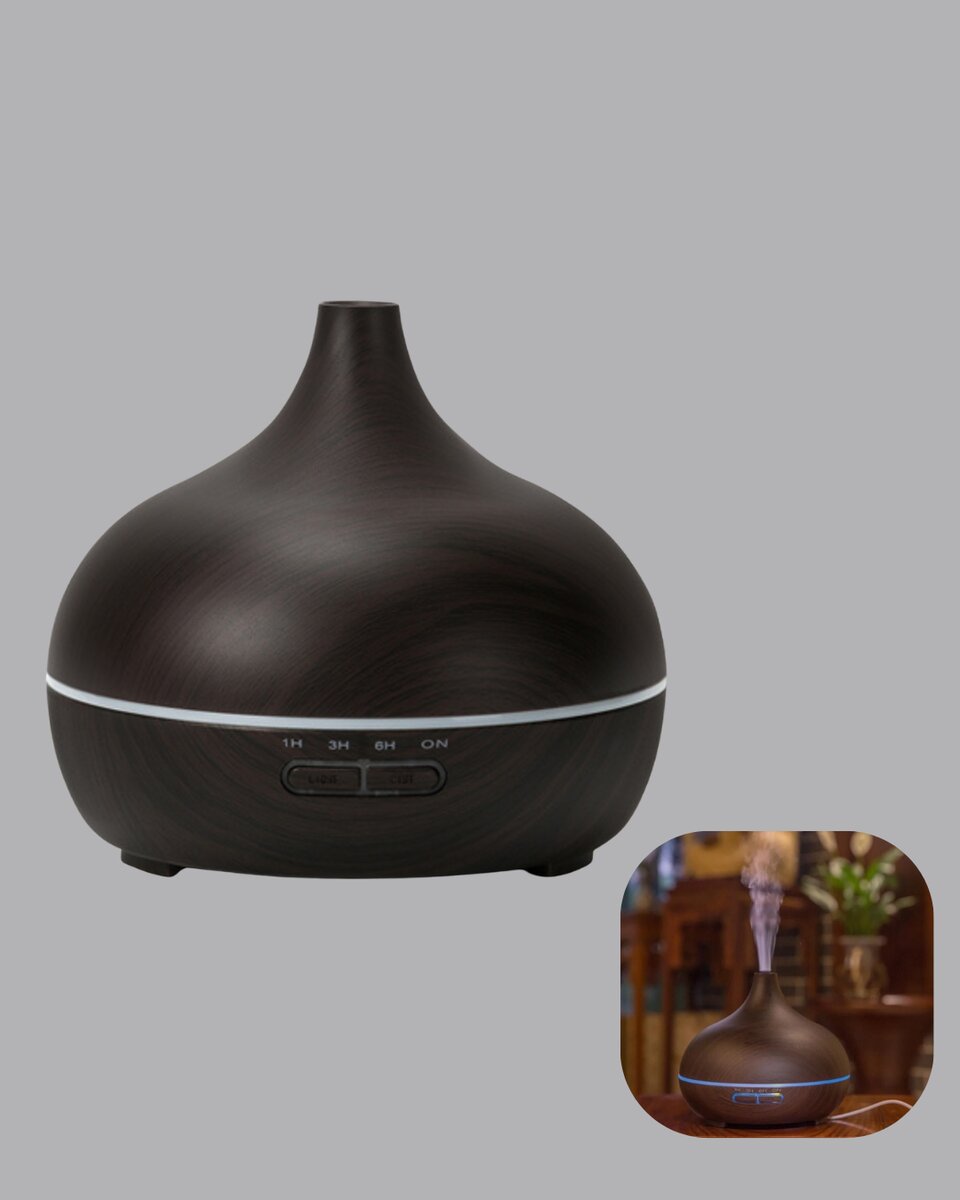 Aromaterapi Difüzörü 550 ml Ultrasonik Nemlendirici Otomatik Kapanma Özellikli 4 Aromaterapi Difüzörü 550 ml Ultrasonik Nemlendirici Otomatik Kapanma Özellikli - Görsel 4