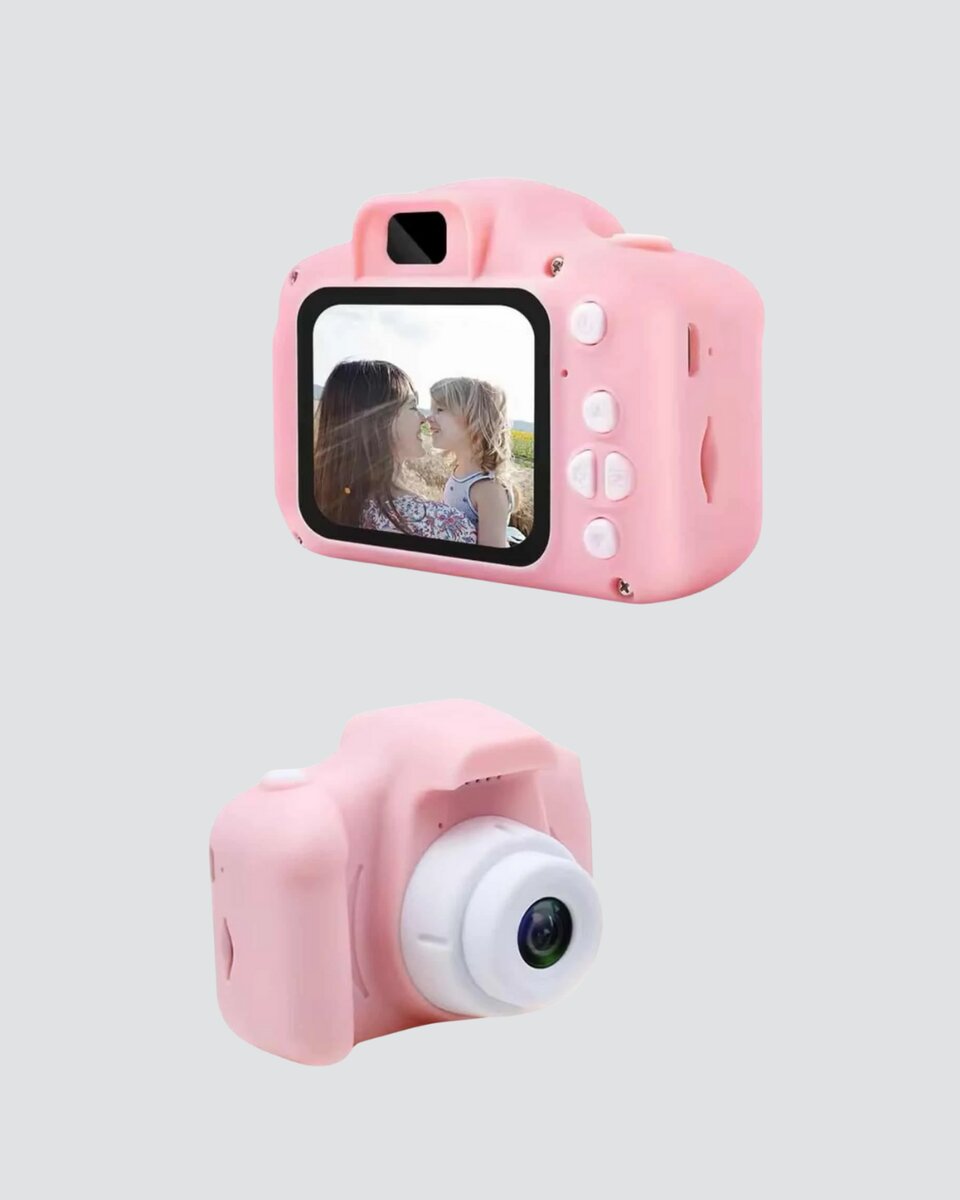 Pembe Mini 1080p HD Çocuk Kamera – 8MP Video KaydıTF Kart Destekli 2 Pembe Mini 1080p HD Çocuk Kamera – 8MP Video KaydıTF Kart Destekli - Görsel 2