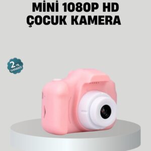 Haydiburaya 45 Mini Dijital Çocuk Kamerası 8MP HD Ekranlı 1080P Video ve Şarjlı