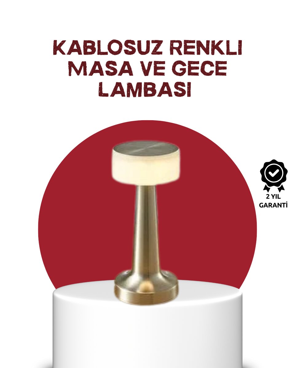 Şarj Edilebilir LED Masa Lambası – USB Girişli, Metal Yapı 1 Şarj Edilebilir LED Masa Lambası – USB Girişli, Metal Yapı