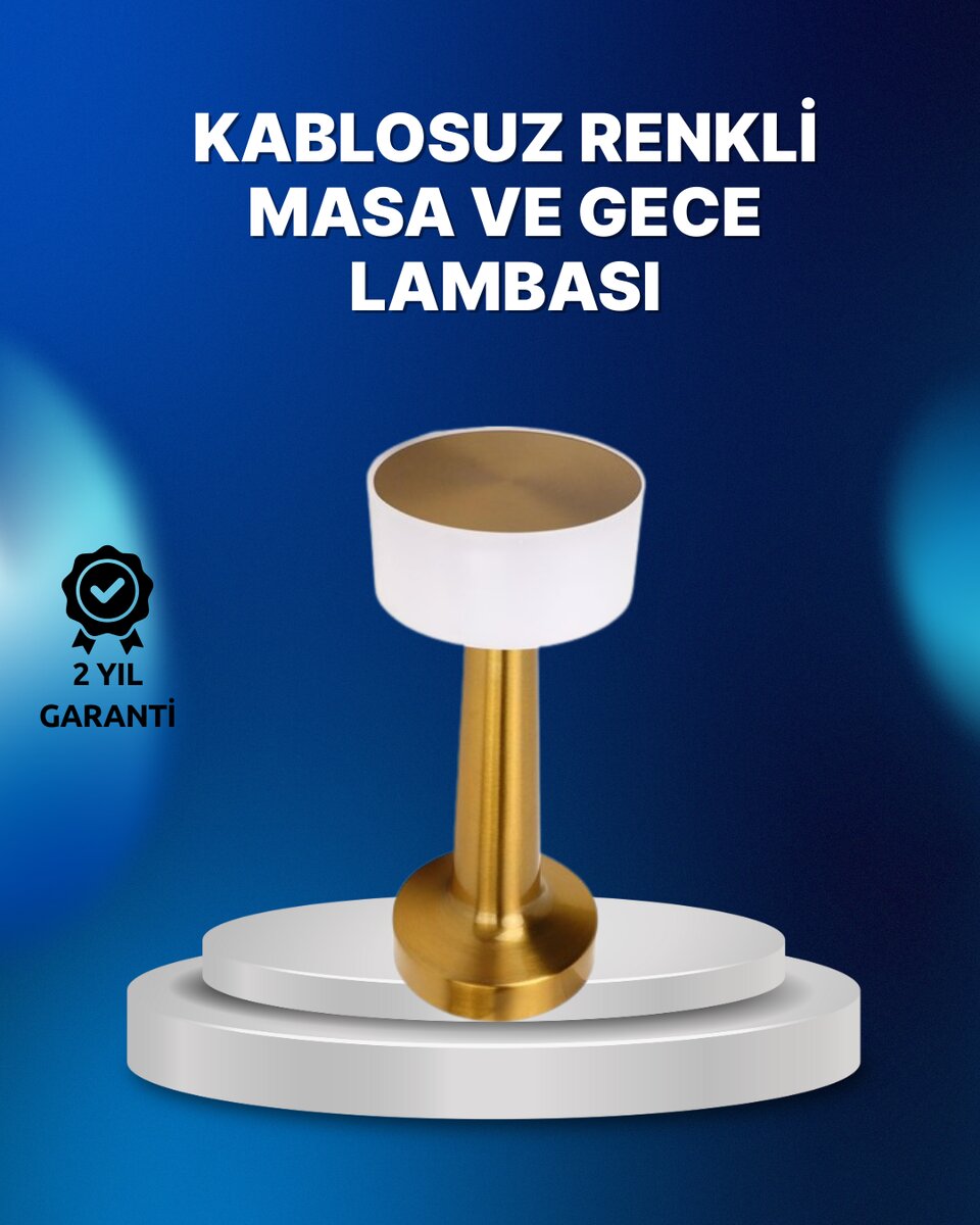 Kablosuz Dokunmatik Masa Lambası – Şık Modern Metal Gövde USB Şarjlı 1 Kablosuz Dokunmatik Masa Lambası – Şık Modern Metal Gövde USB Şarjlı