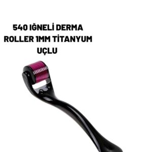 Haydiburaya 94 Ev Tipi Mikro İğneli Cilt Bakım Aleti – 1 mm Titanyum Roller