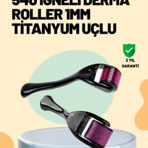 Haydiburaya 96 Cilt Yenileyici Derma Roller – Mikro İğneli Bakım Aracı