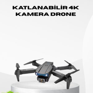Haydiburaya 37 4K Katlanabilir Drone Uzaktan Kontrollü Wi-Fi Görüntü Aktarımlı
