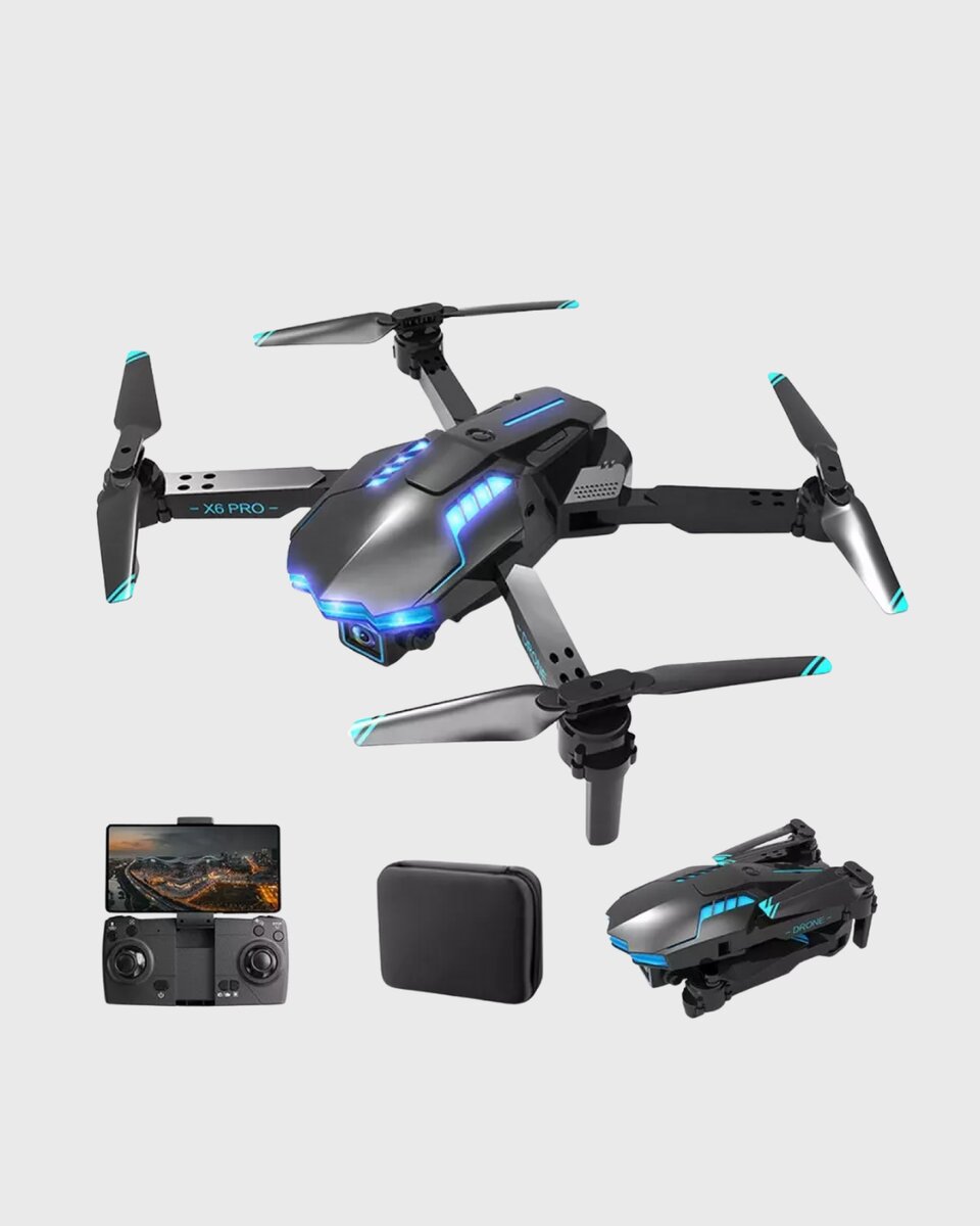 4K Kamera Özellikli Katlanabilir Drone Wi-Fi ve Yükseklik Sabitlemeli 4 4K Kamera Özellikli Katlanabilir Drone Wi-Fi ve Yükseklik Sabitlemeli - Görsel 4